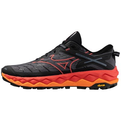 Zapatillas Para Correr Mizuno WAVE Mujin 10 Hombre Negros / Rojos / Naranjas - Chile M843BEIZOM